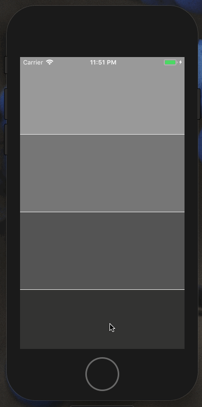 iPhone 5s with a ScrollView that doesn’t scroll